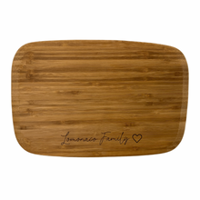 Load image into Gallery viewer, personalised housewarming cutting board custom
