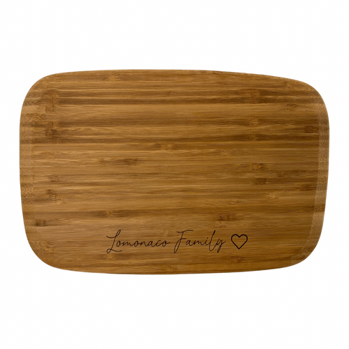 personalised housewarming cutting board custom